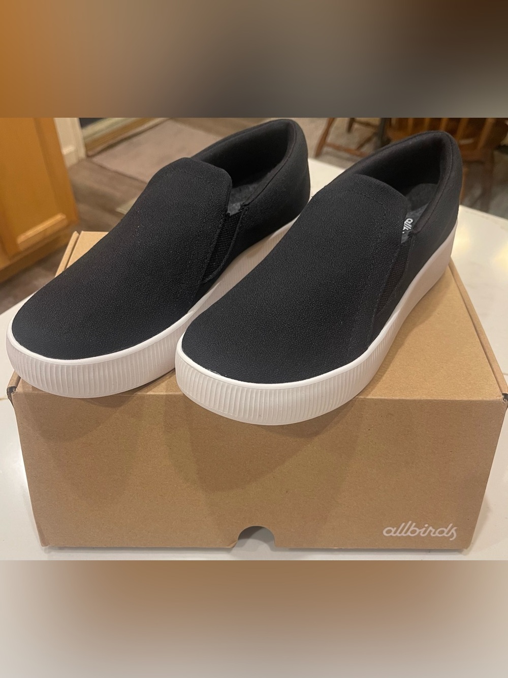 Allbirds Women’s  Black Lounger Lift Slip
